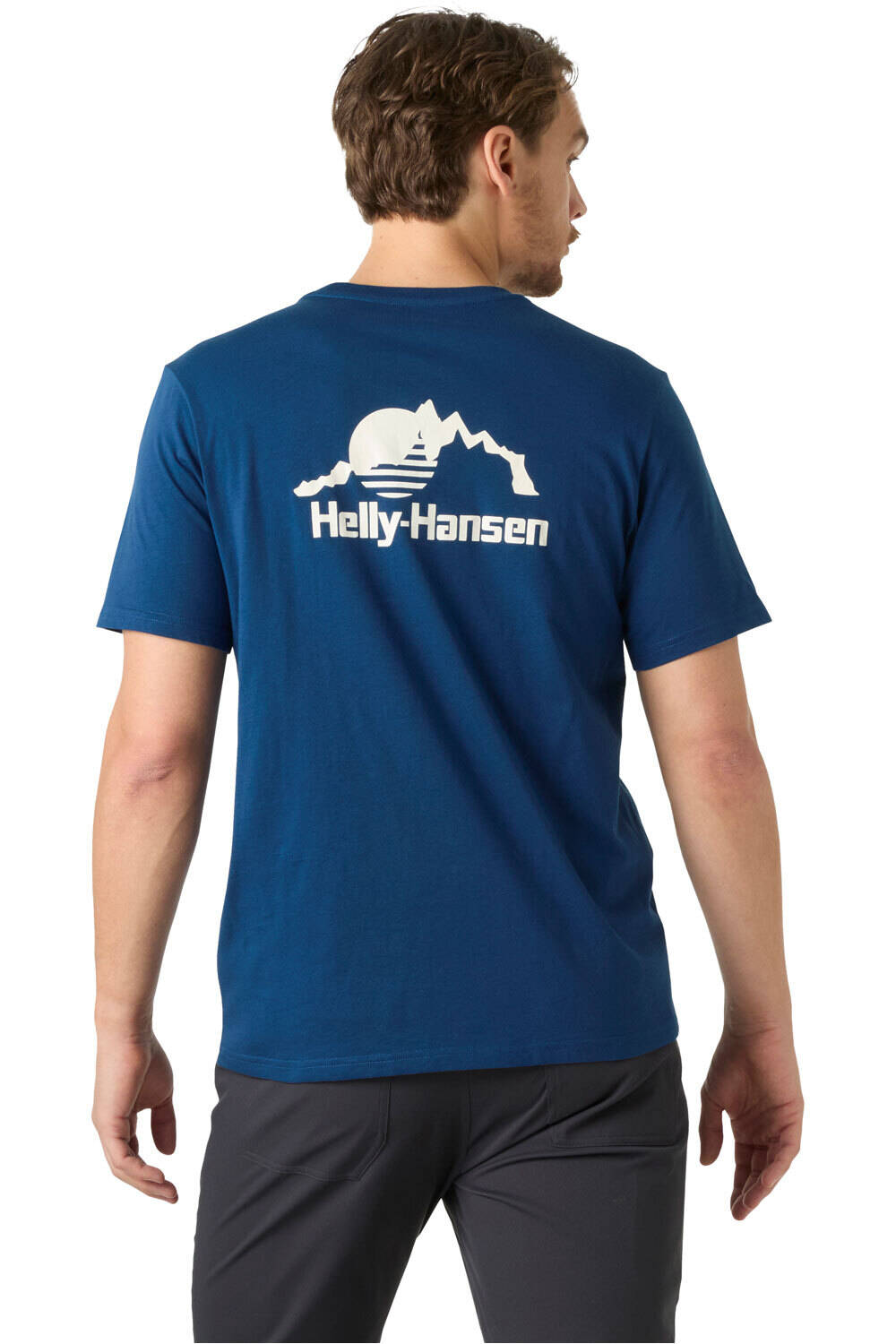 Helly Hansen camiseta montaña manga corta hombre NORD GRAPHIC T-SHIRT vista trasera