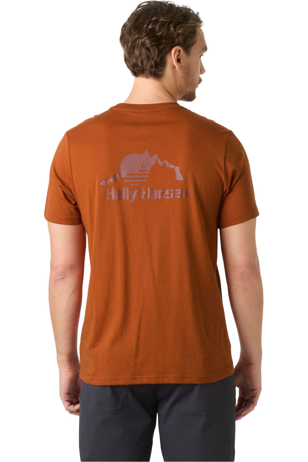 Helly Hansen camiseta montaña manga corta hombre NORD GRAPHIC T-SHIRT vista trasera