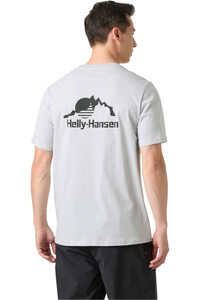 Helly Hansen camiseta montaña manga corta hombre NORD GRAPHIC T-SHIRT vista trasera