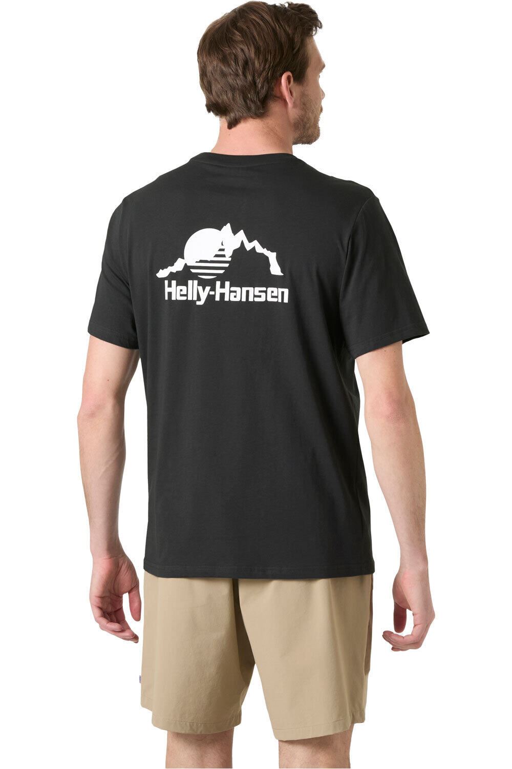 Helly Hansen camiseta montaña manga corta hombre NORD GRAPHIC T-SHIRT vista trasera