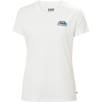 Helly Hansen camiseta montaña manga corta mujer W SKOG GRAPHIC TEE 03