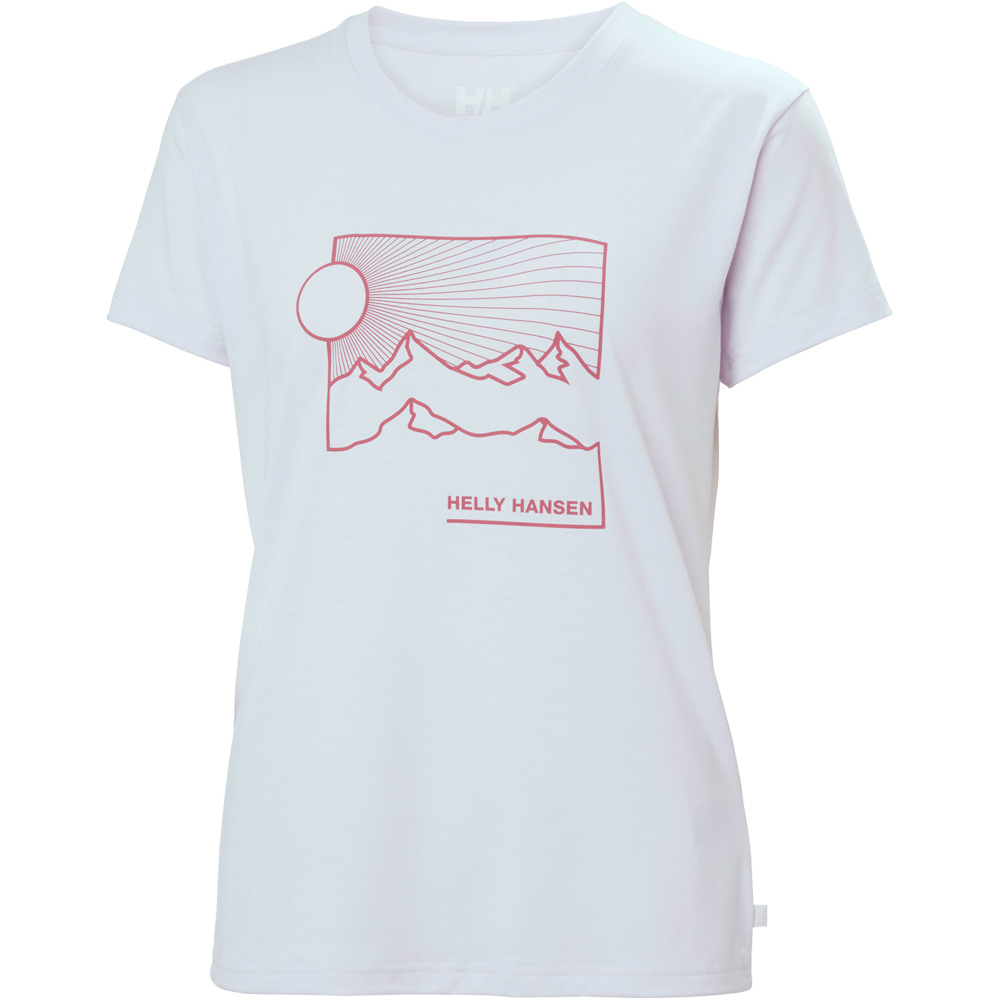 Helly Hansen camiseta montaña manga corta mujer W SKOG GRAPHIC TEE 04