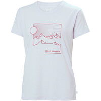 Helly Hansen camiseta montaña manga corta mujer W SKOG GRAPHIC TEE 04