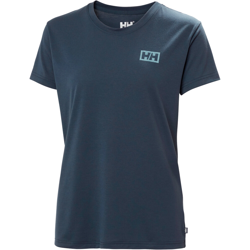 Helly Hansen camiseta montaña manga corta mujer W SKOG GRAPHIC TEE 04