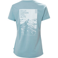 Helly Hansen camiseta montaña manga corta mujer W SKOG GRAPHIC TEE 05