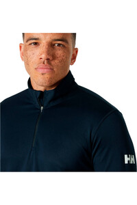 Helly Hansen camiseta montaña manga larga hombre HH TECH 1/2 ZIP 2.0 vista detalle