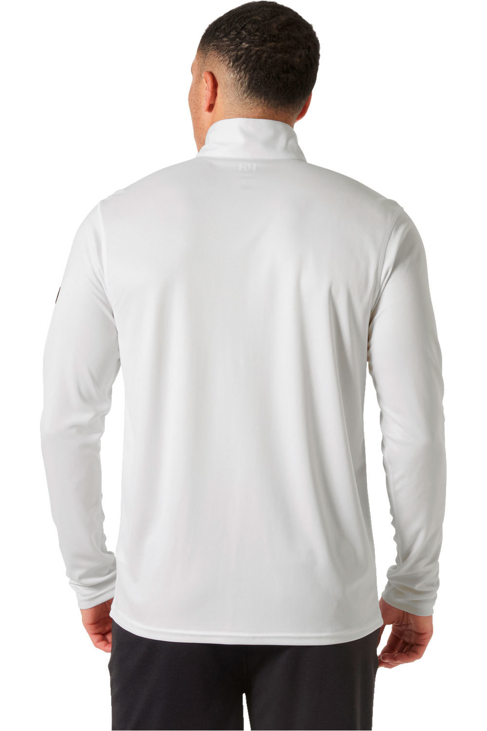 Helly Hansen camiseta montaña manga larga hombre HH TECH 1/2 ZIP 2.0 vista trasera