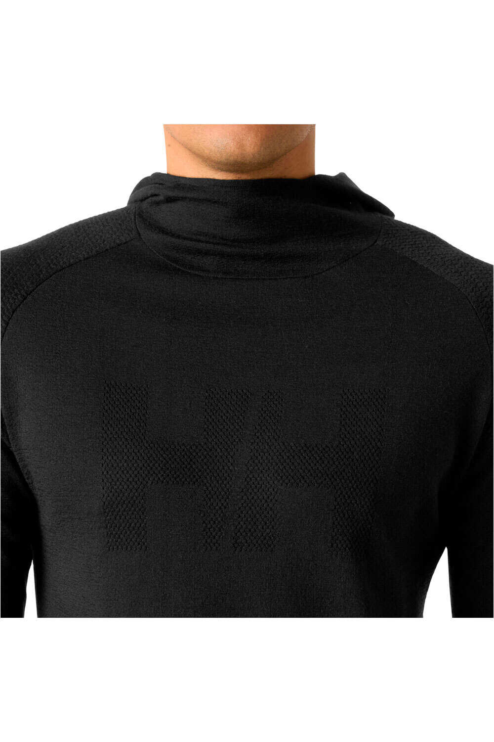 Helly Hansen camiseta montaña manga larga hombre LIFA MERINO KNITEVO HOODIE 04