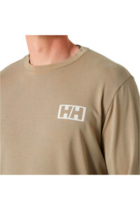 Helly Hansen camiseta montaña manga larga hombre SKOG GRAPHIC LS TEE vista detalle