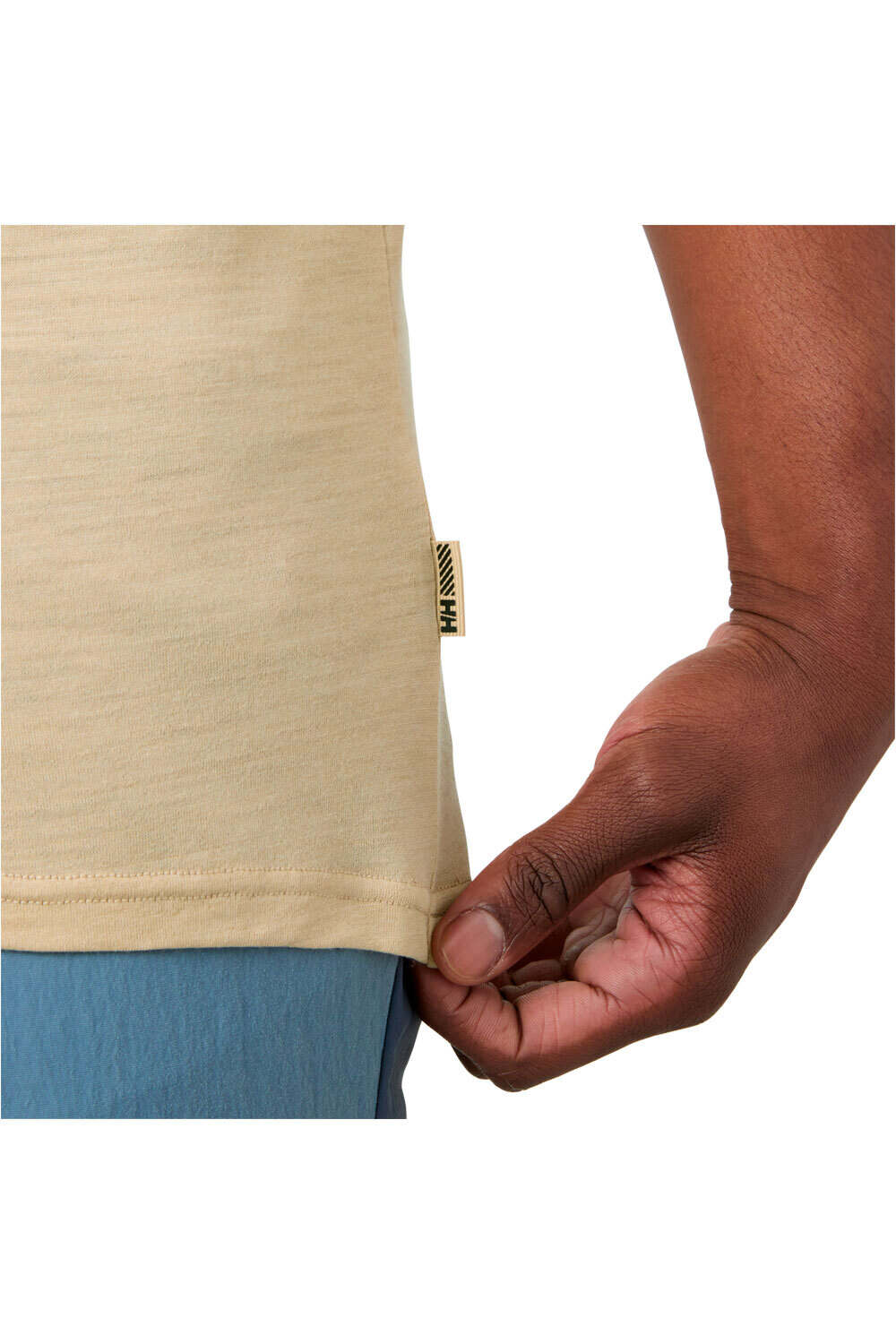 Helly Hansen camiseta térmica manga corta hombre HH DURAWOOL T-SHIRT vista detalle