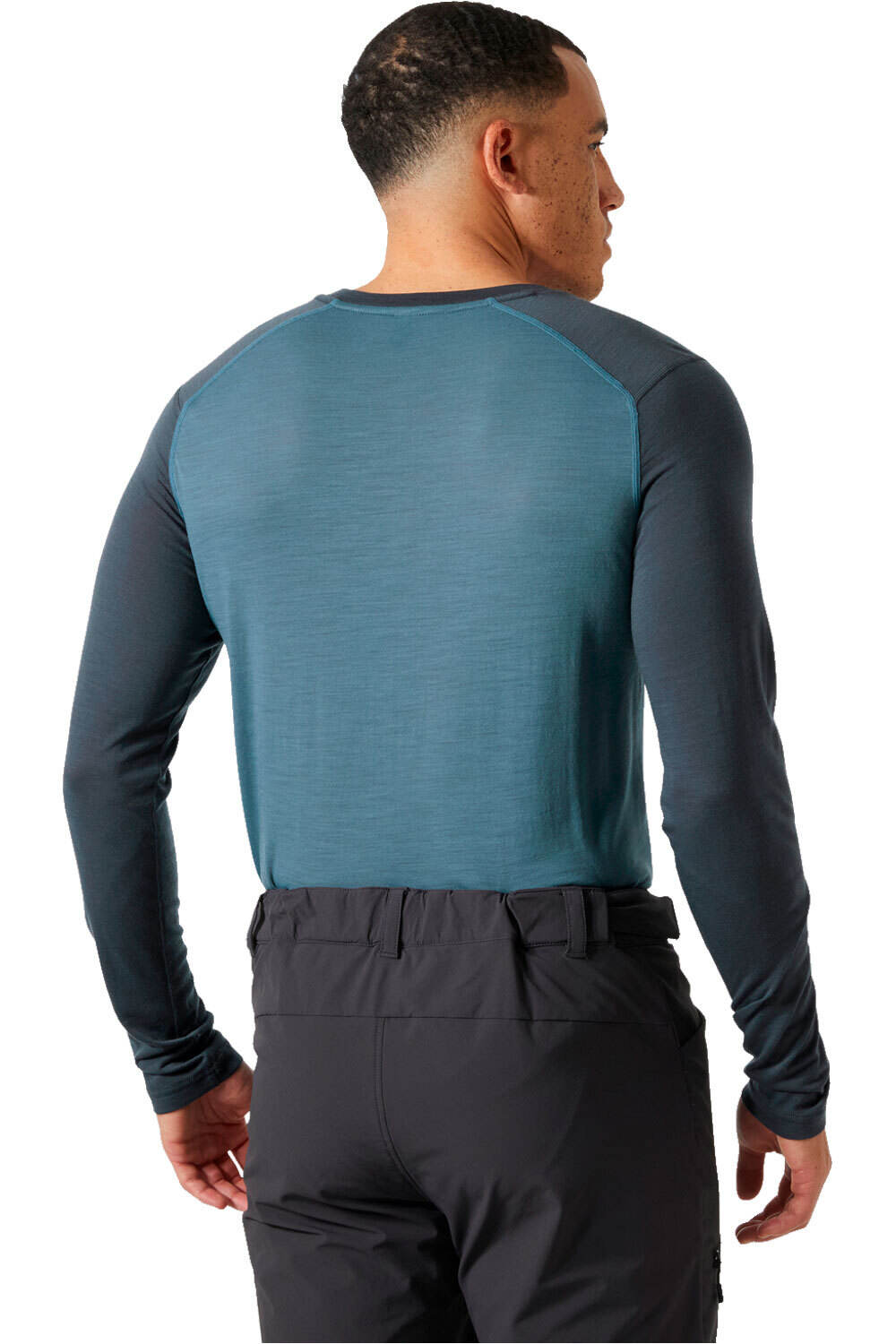 Helly Hansen camiseta térmica manga larga hombre HH DURAWOOL CREW LS vista trasera