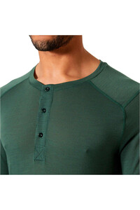 Helly Hansen camiseta térmica manga larga hombre HH DURAWOOL LS HENLEY vista detalle