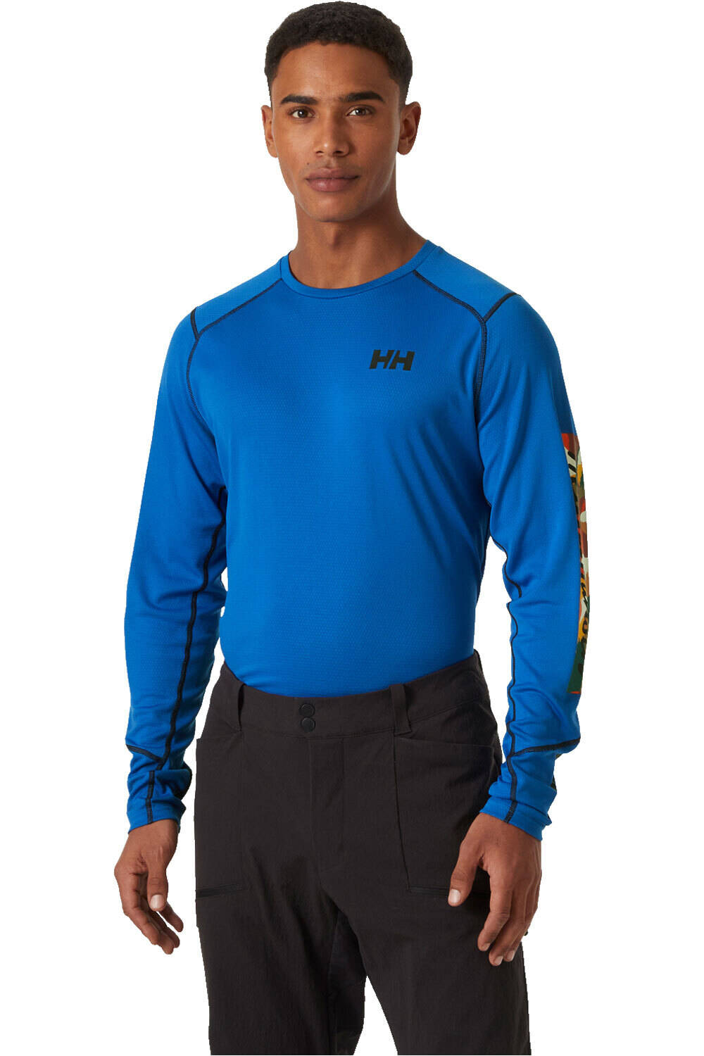 Helly Hansen camiseta térmica manga larga hombre LIFA ACTIVE CREW vista frontal