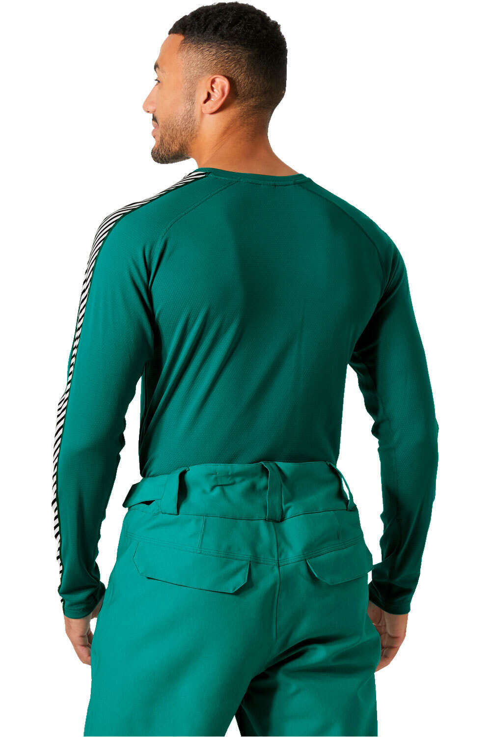 Helly Hansen camiseta térmica manga larga hombre LIFA ACTIVE STRIPE CREW vista trasera