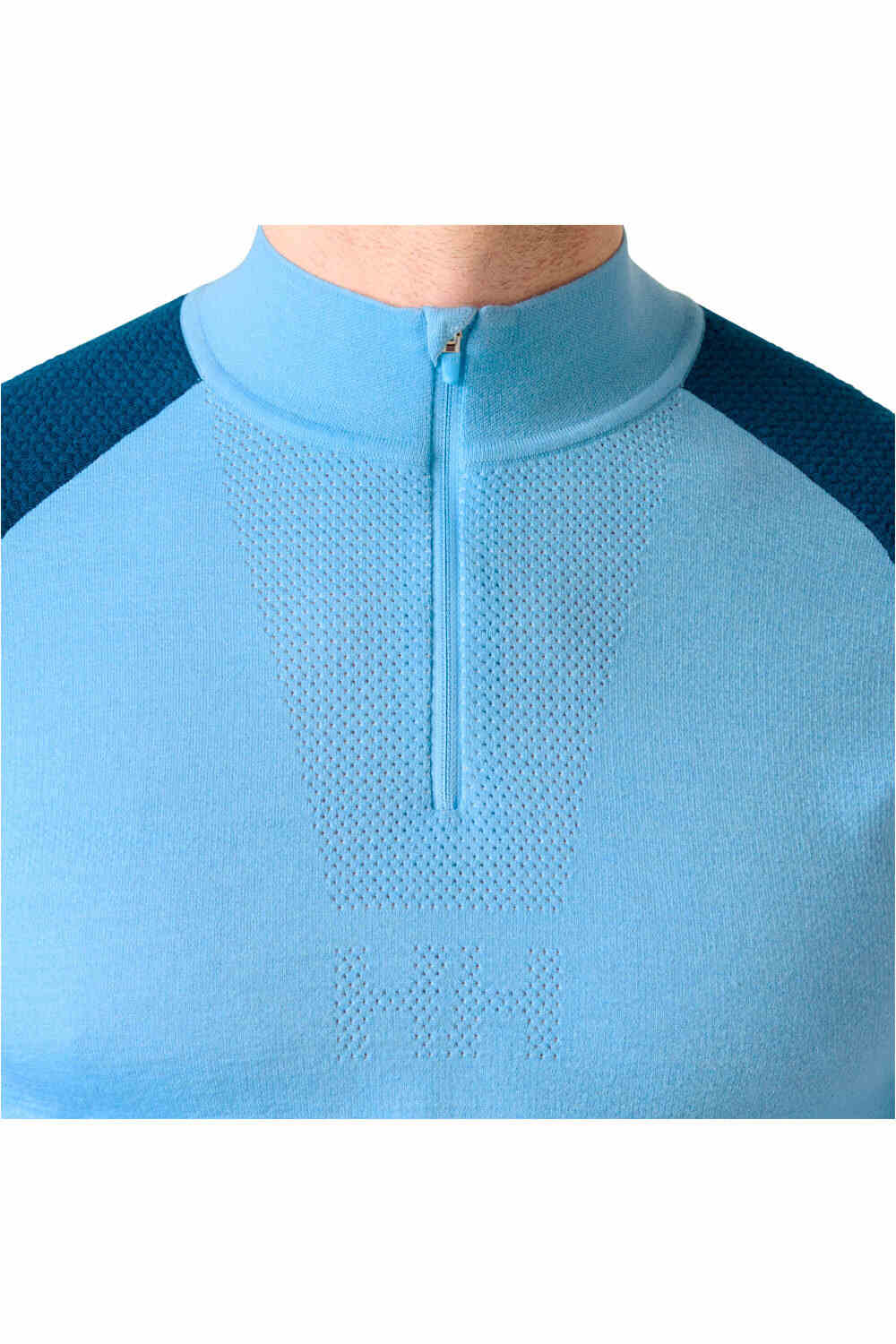 Helly Hansen camiseta térmica manga larga hombre LIFA MERINO KNITEVO 1/2 ZIP 03