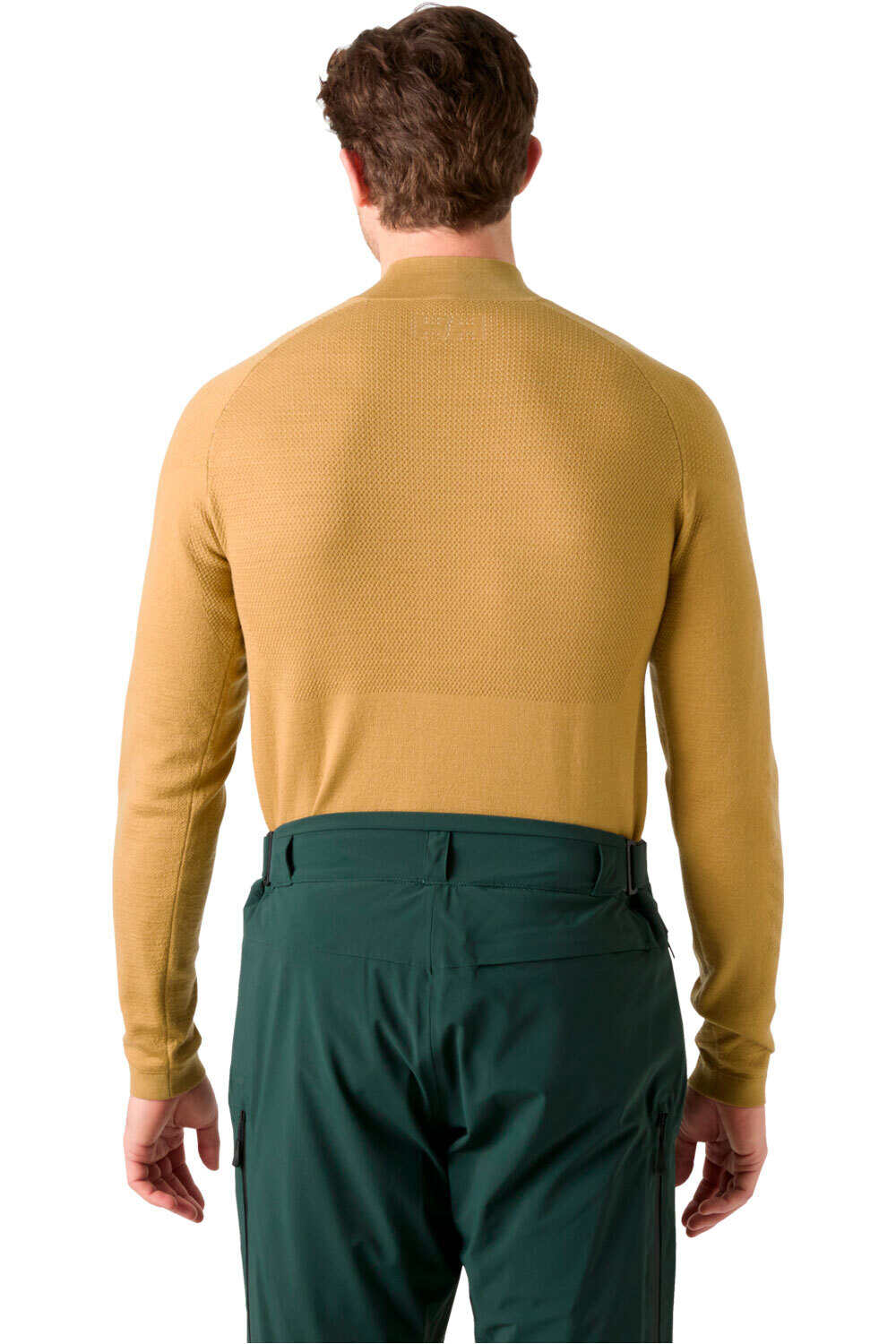 Helly Hansen camiseta térmica manga larga hombre LIFA MERINO KNITEVO 1/2 ZIP vista trasera