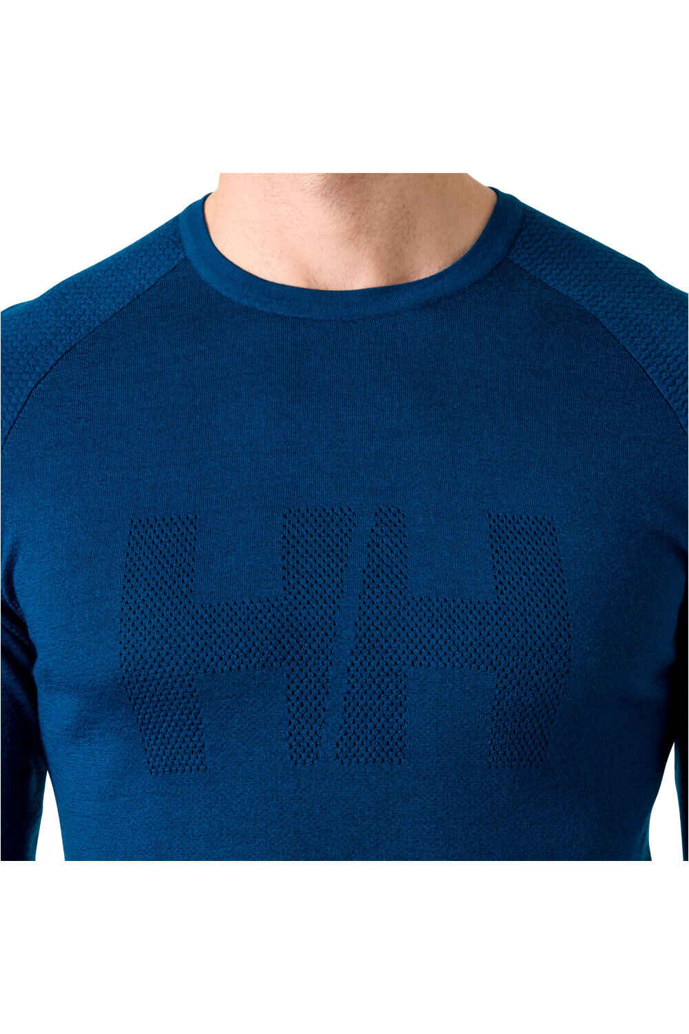 Helly Hansen camiseta térmica manga larga hombre LIFA MERINO KNITEVO CREW vista detalle