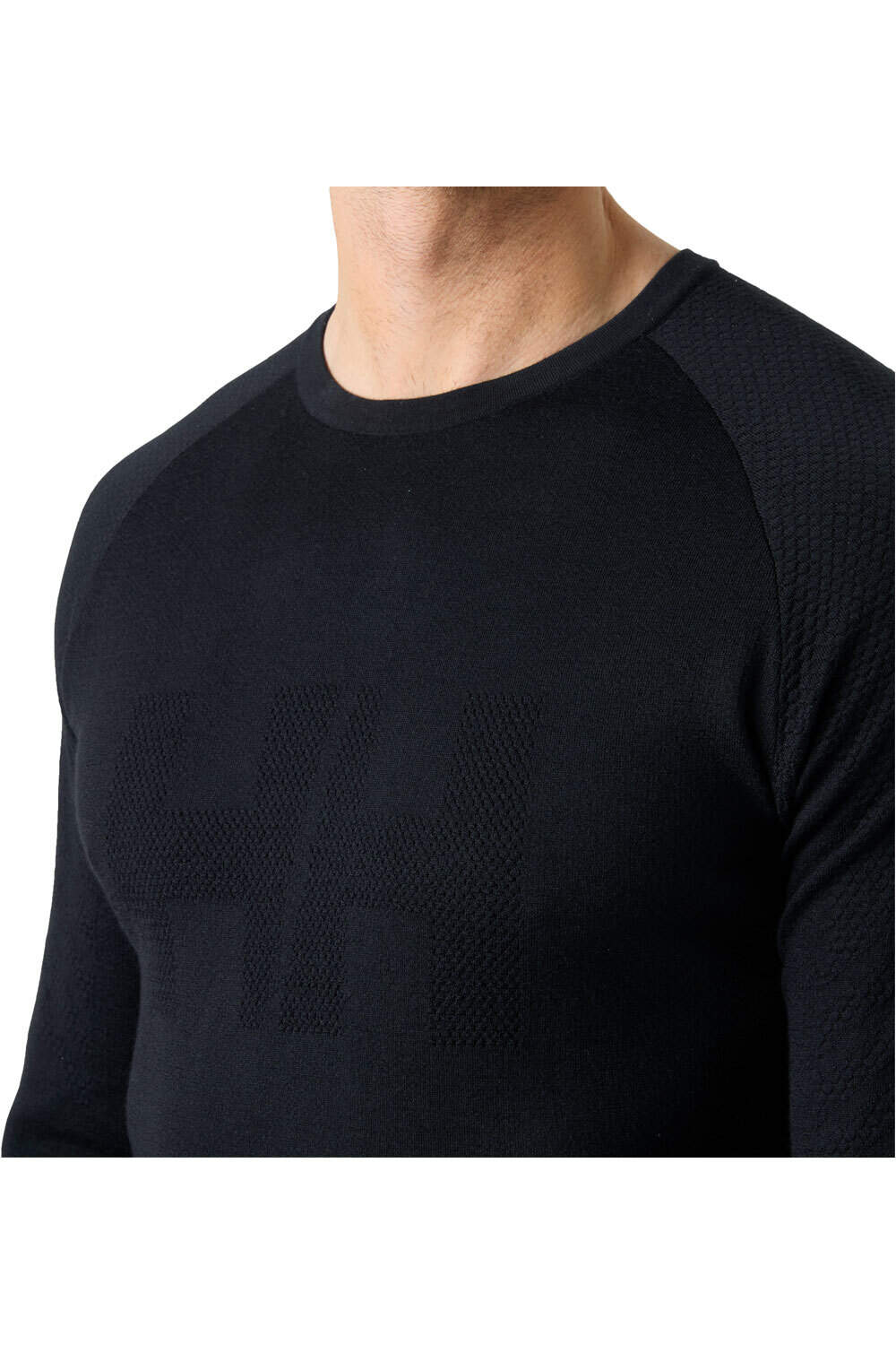 Helly Hansen camiseta térmica manga larga hombre LIFA MERINO KNITEVO CREW vista detalle