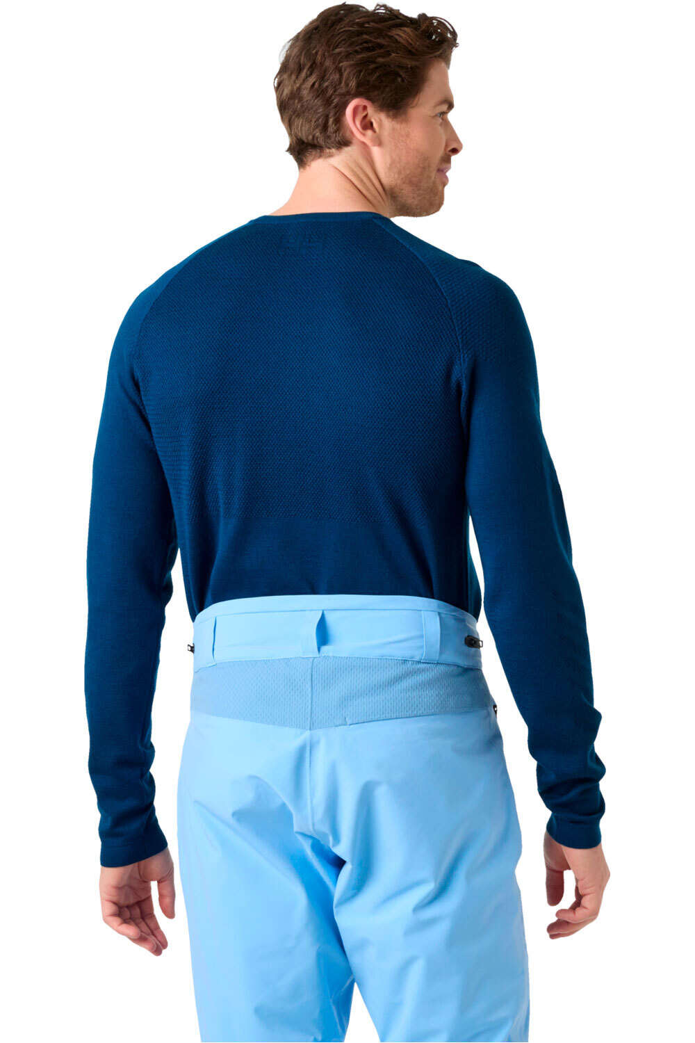 Helly Hansen camiseta térmica manga larga hombre LIFA MERINO KNITEVO CREW vista trasera