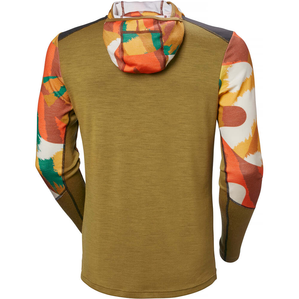 Helly Hansen camiseta térmica manga larga hombre LIFA MERINO MIDW BLC HOODIE 05