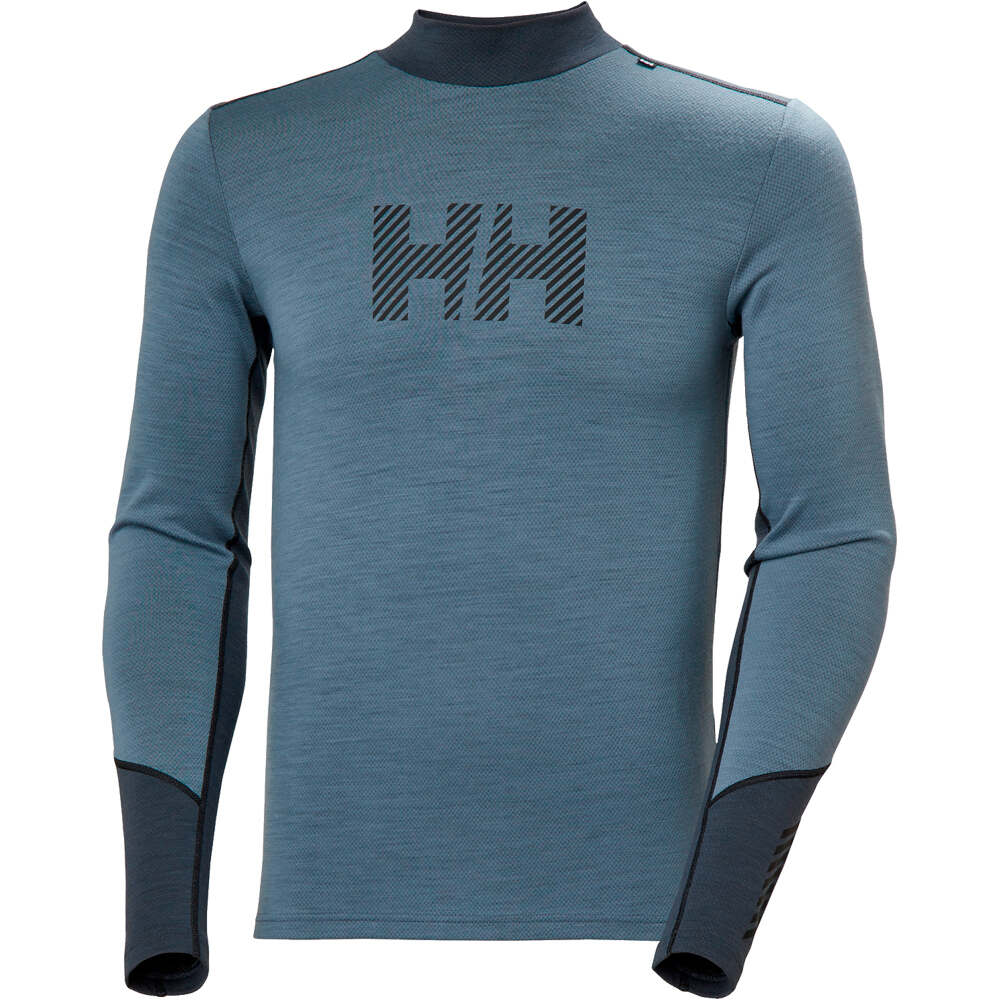 Helly Hansen camiseta térmica manga larga hombre LIFA MERINO MIDW LOGO 03