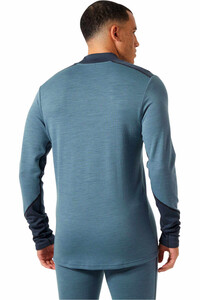 Helly Hansen camiseta térmica manga larga hombre LIFA MERINO MIDW LOGO vista trasera