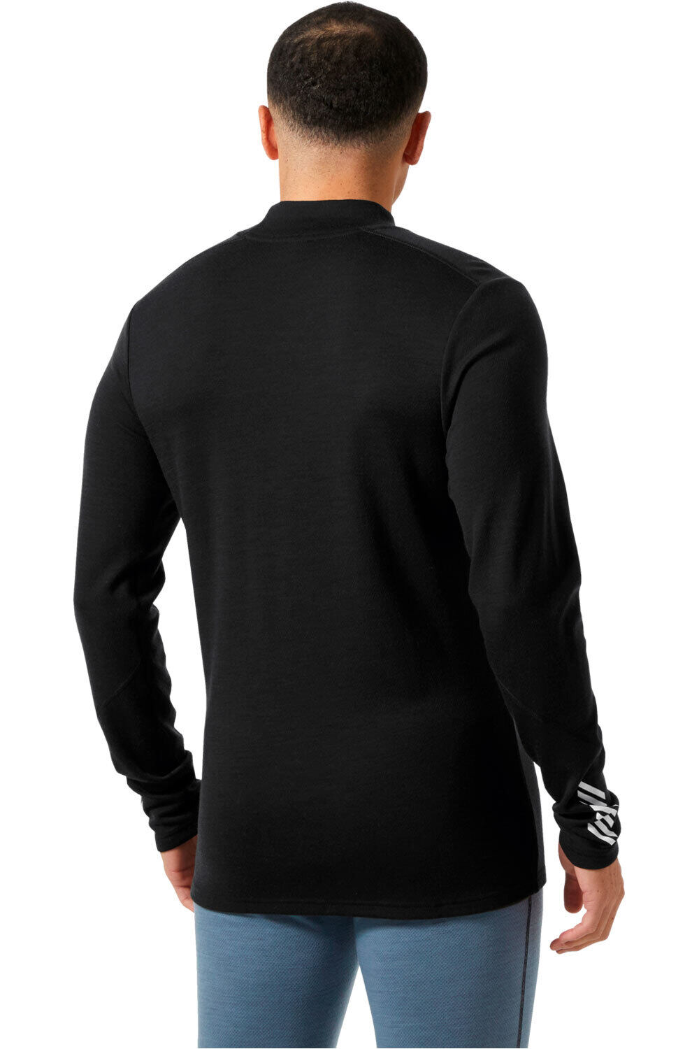 Helly Hansen camiseta térmica manga larga hombre LIFA MERINO MIDW LOGO vista trasera