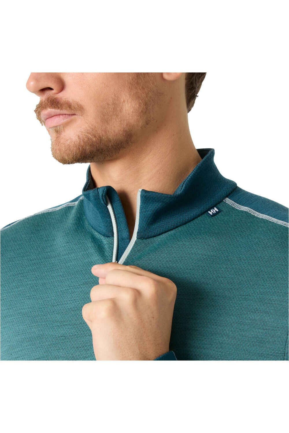 Helly Hansen camiseta térmica manga larga hombre LIFA MERINO MIDWEIGHT 1/2 ZIP 03