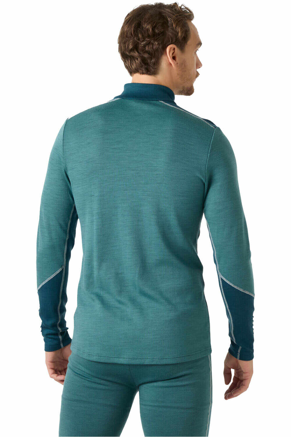Helly Hansen camiseta térmica manga larga hombre LIFA MERINO MIDWEIGHT 1/2 ZIP vista trasera