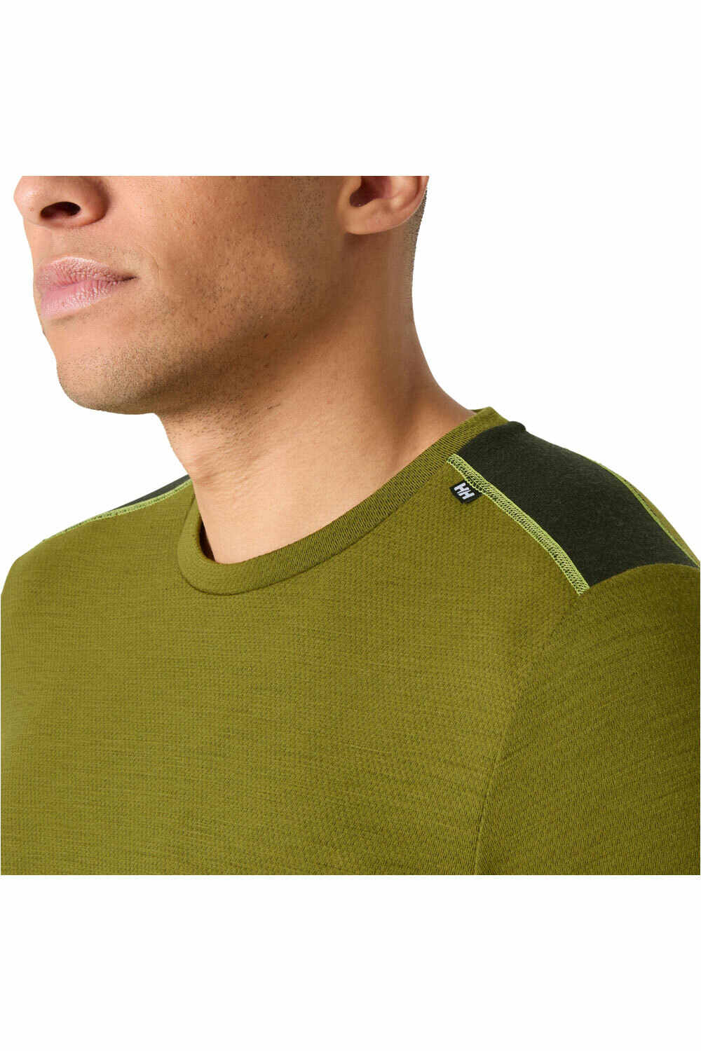 Helly Hansen camiseta térmica manga larga hombre LIFA MERINO MIDWEIGHT CREW 03