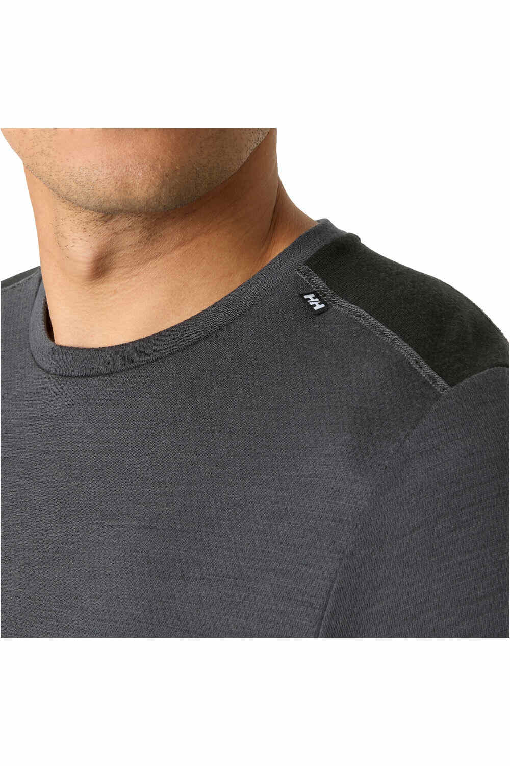 Helly Hansen camiseta térmica manga larga hombre LIFA MERINO MIDWEIGHT CREW 03