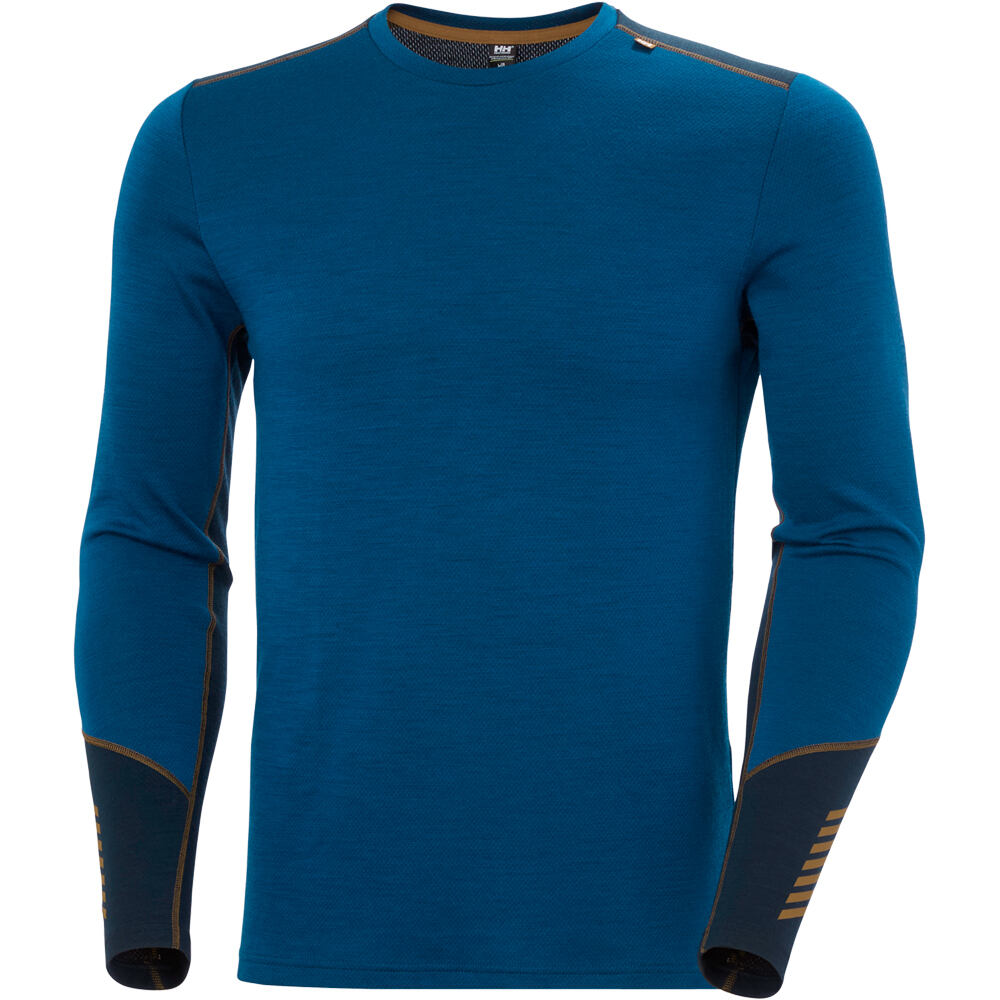 Helly Hansen camiseta térmica manga larga hombre LIFA MERINO MIDWEIGHT CREW 04