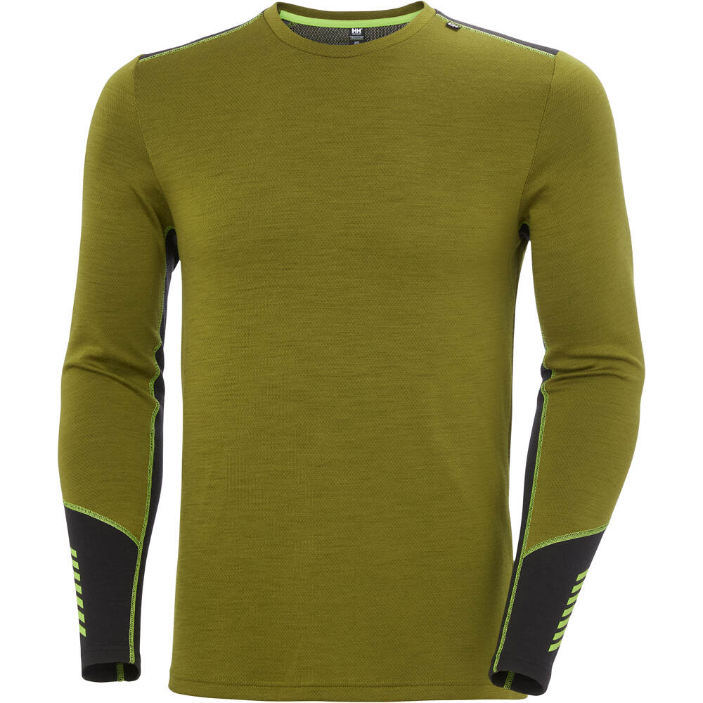 Helly Hansen camiseta térmica manga larga hombre LIFA MERINO MIDWEIGHT CREW 04