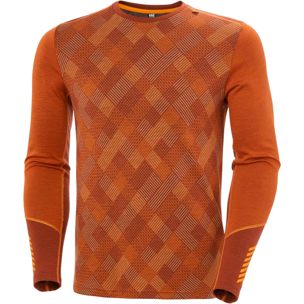 Helly Hansen camiseta térmica manga larga hombre LIFA MERINO MIDWEIGHT CREW 04