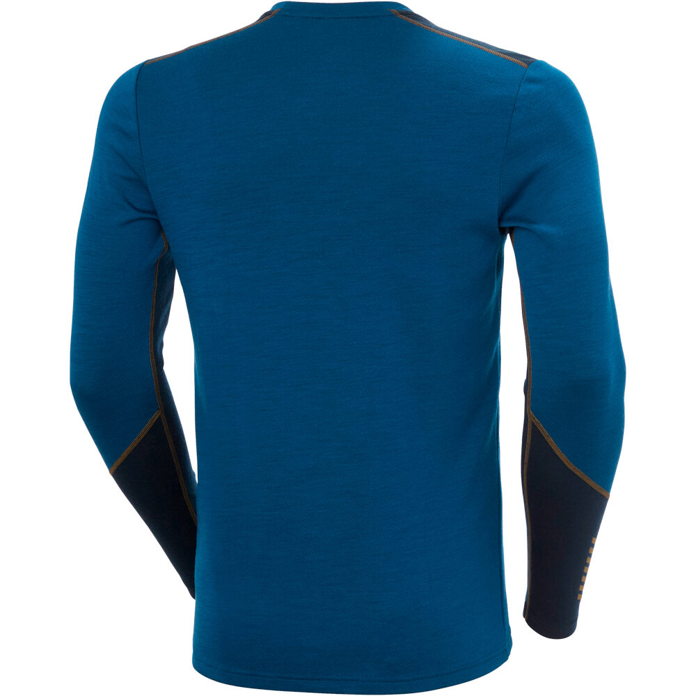 Helly Hansen camiseta térmica manga larga hombre LIFA MERINO MIDWEIGHT CREW 05