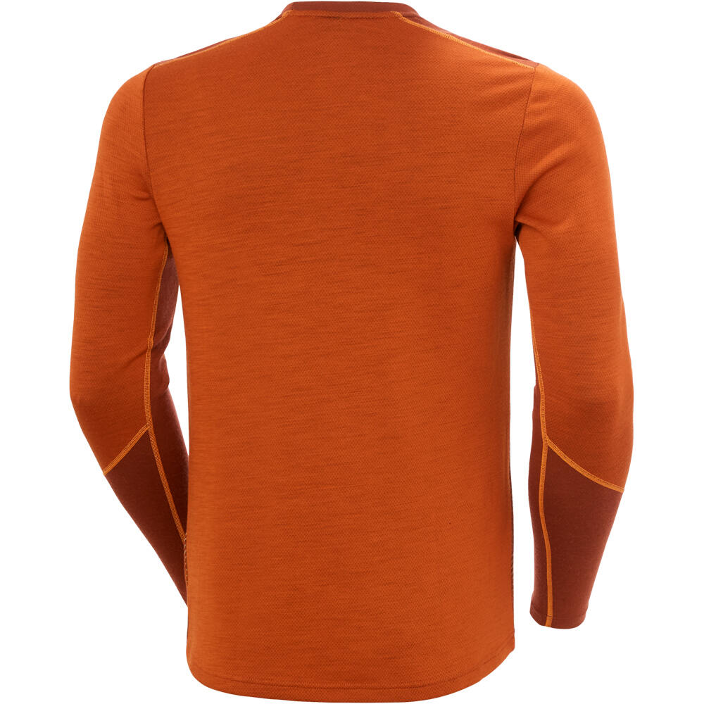 Helly Hansen camiseta térmica manga larga hombre LIFA MERINO MIDWEIGHT CREW 05