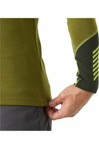 Helly Hansen camiseta térmica manga larga hombre LIFA MERINO MIDWEIGHT CREW vista detalle