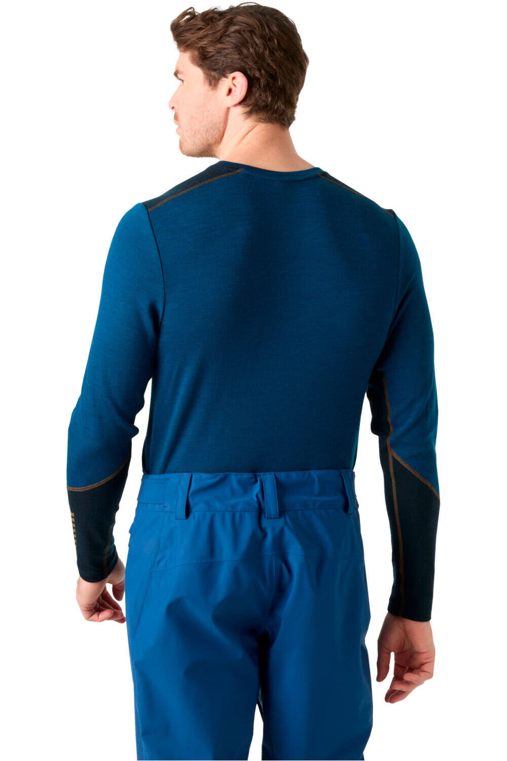 Helly Hansen camiseta térmica manga larga hombre LIFA MERINO MIDWEIGHT CREW vista trasera