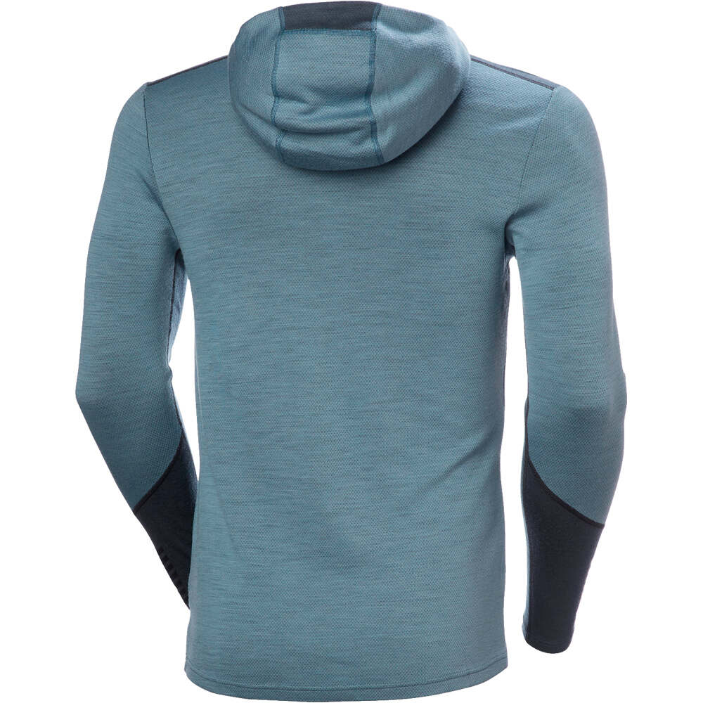 Helly Hansen camiseta térmica manga larga hombre LIFA MERINO MIDWEIGHT HOODIE 05