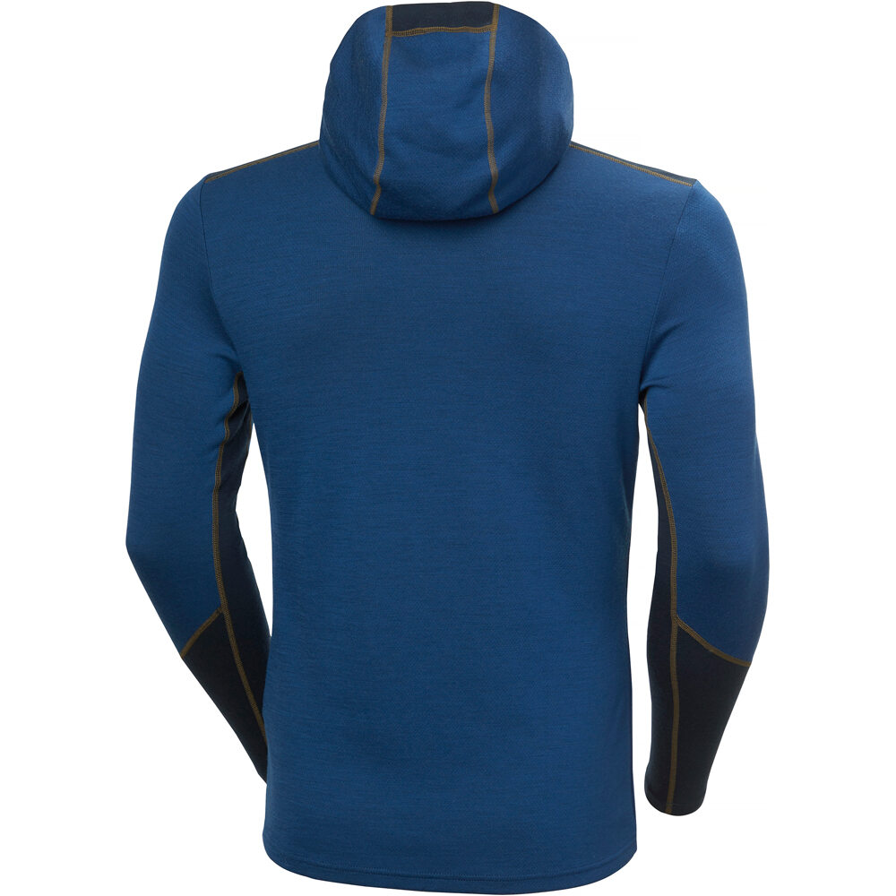 Helly Hansen camiseta térmica manga larga hombre LIFA MERINO MIDWEIGHT HOODIE 05