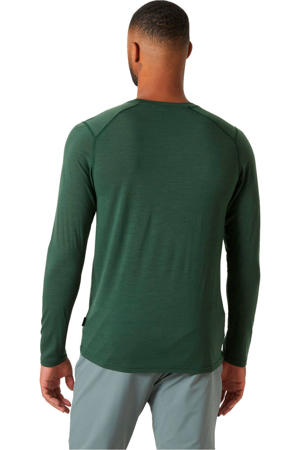 Helly Hansen camiseta térmica manga larga mujer HH DURAWOOL CREW LS vista trasera