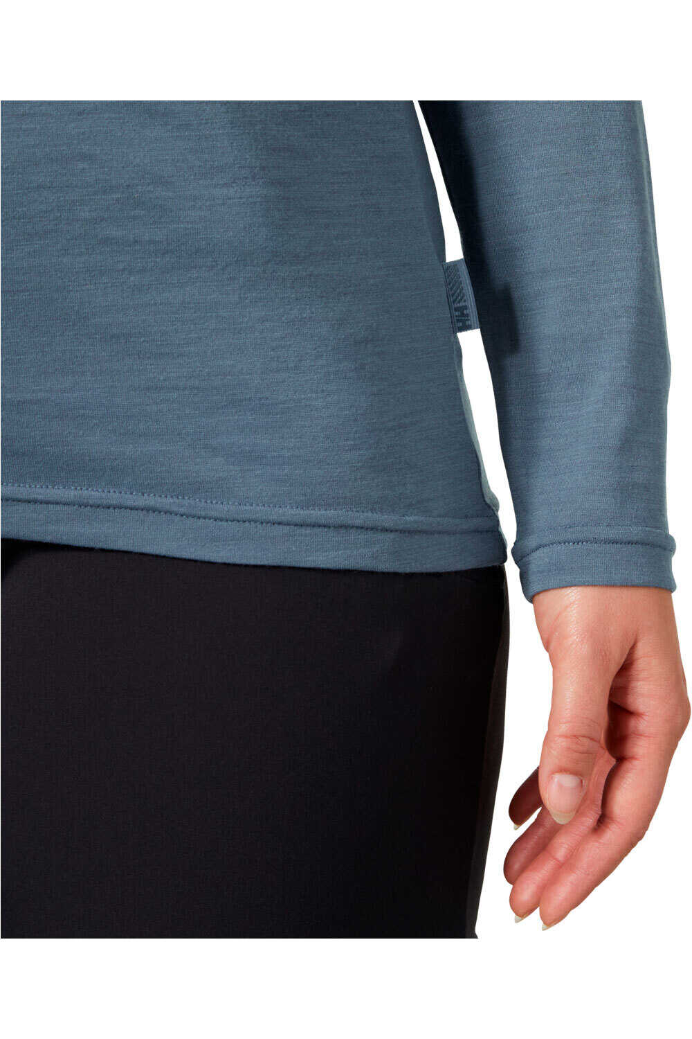 Helly Hansen camiseta térmica manga larga mujer W HH DURAWOOL HIGH NECK LS 03