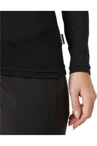 Helly Hansen camiseta térmica manga larga mujer W HH DURAWOOL HIGH NECK LS 03