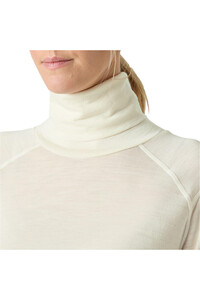 Helly Hansen camiseta térmica manga larga mujer W HH DURAWOOL HIGH NECK LS vista detalle