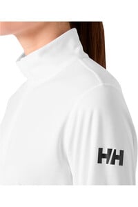 Helly Hansen camiseta térmica manga larga mujer W HH TECH 1/2 ZIP vista detalle