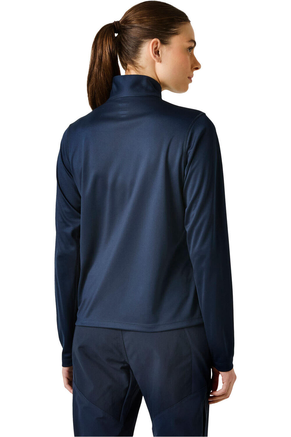 Helly Hansen camiseta térmica manga larga mujer W HH TECH 1/2 ZIP vista trasera