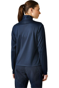 Helly Hansen camiseta térmica manga larga mujer W HH TECH 1/2 ZIP vista trasera
