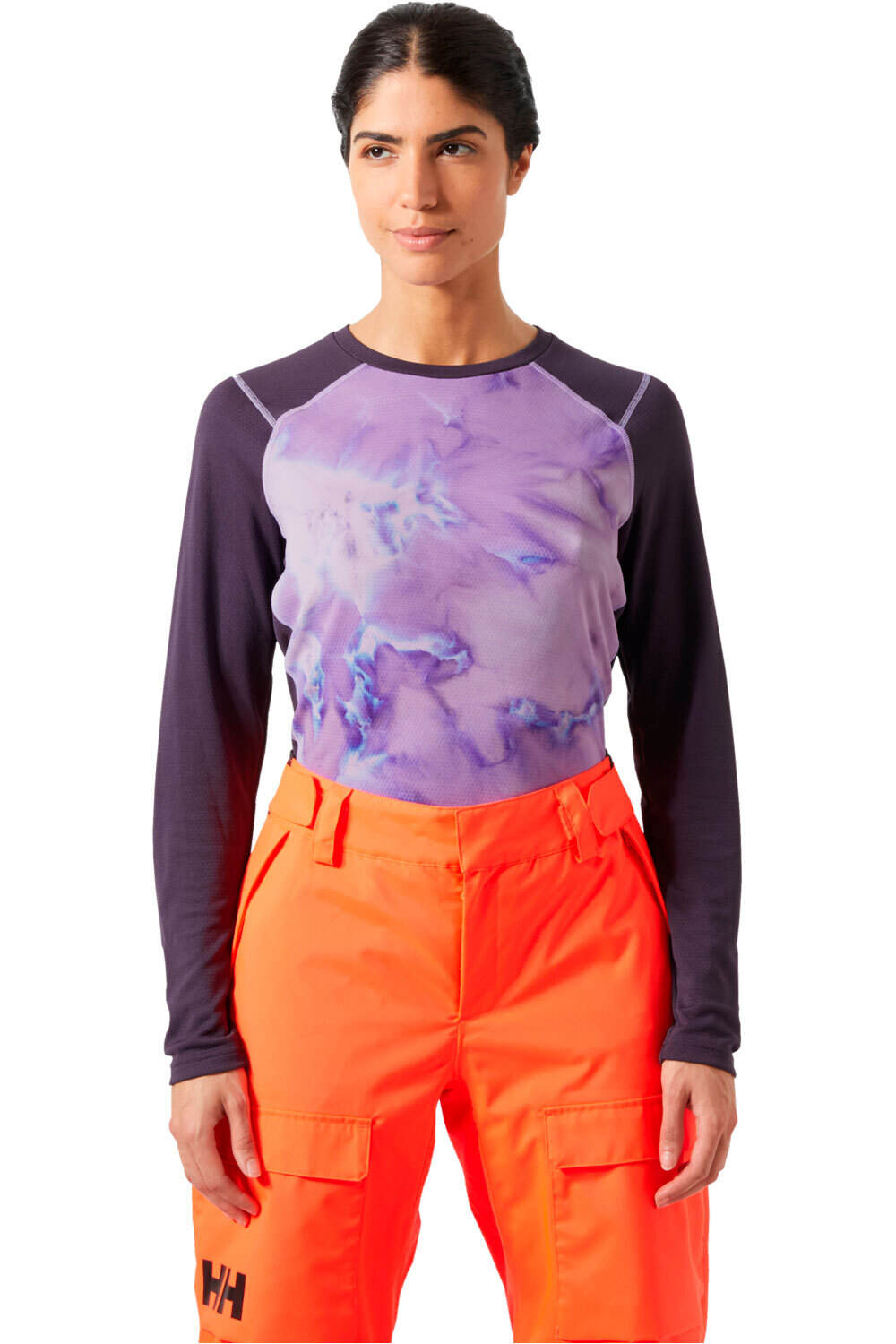 Helly Hansen camiseta térmica manga larga mujer W LIFA ACTIVE CREW vista frontal