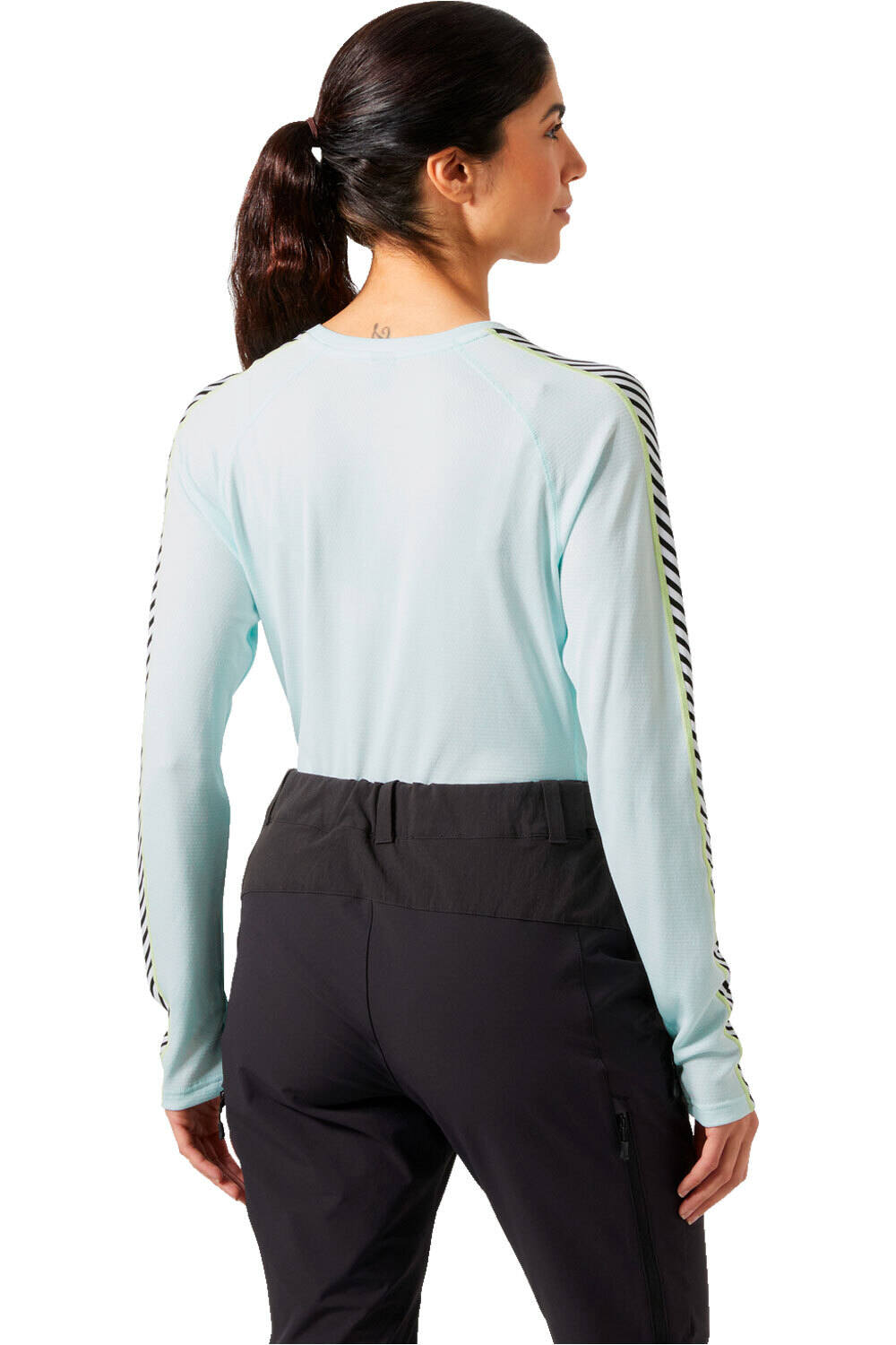 Helly Hansen camiseta térmica manga larga mujer W LIFA ACTIVE STRIPE CREW vista trasera