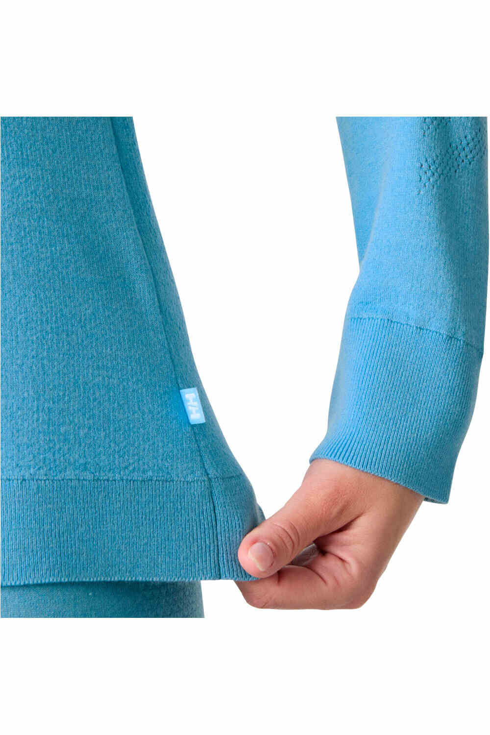 Helly Hansen camiseta térmica manga larga mujer W LIFA MERINO KNITEVO 1/2 ZIP 03
